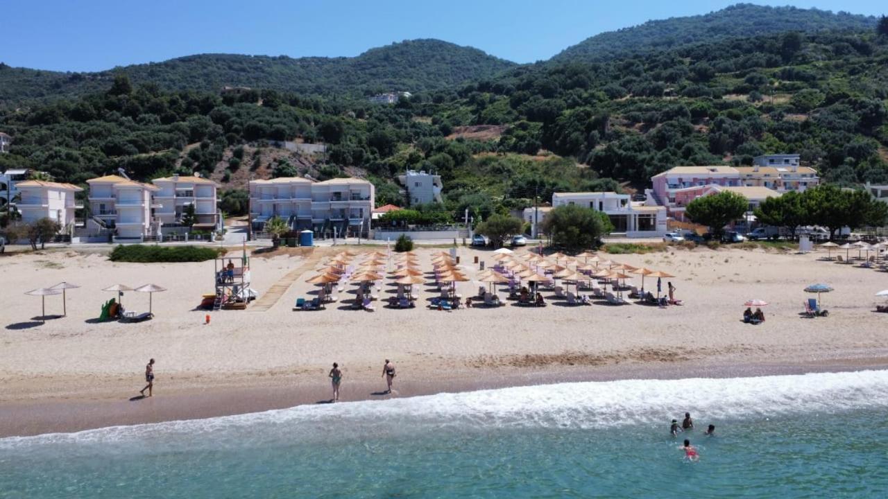 Studios Magda Paralia Vrachou Exterior foto