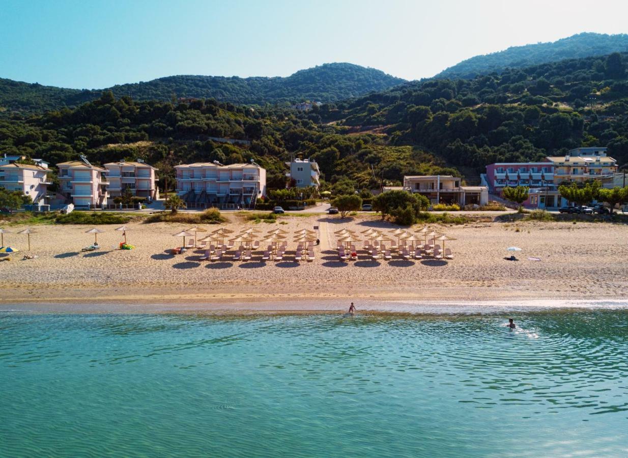Studios Magda Paralia Vrachou Exterior foto